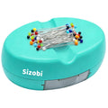 Sizobi Magnetic Pin Holder with 100 Pcs Pins, Sewing Supplies Organizer