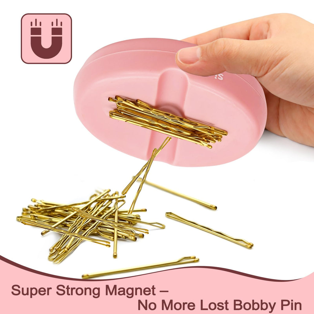 Sizobi Magnetic Bobby Pin Holder,Magnetic Pin Cushions for Sewing