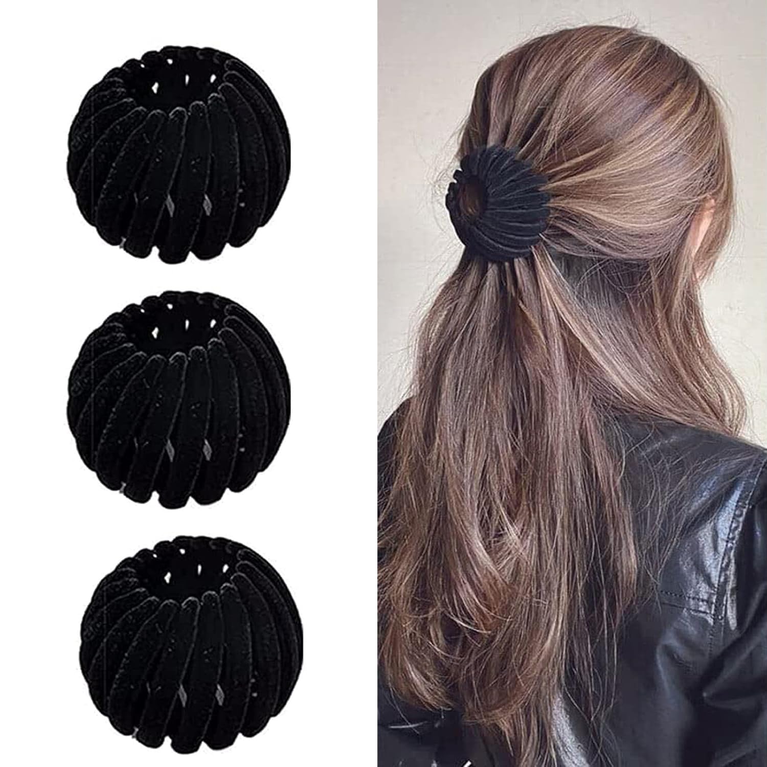 Sizobi Bird Nest Magic Hair Clip, Hair Accessories for Women, Hair Ties
