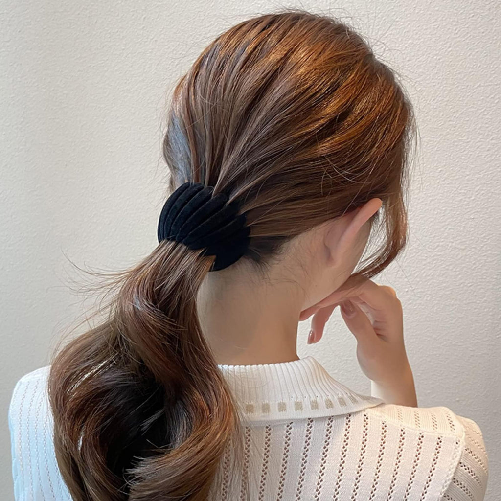 4pcs Ponytail Holder, Bird Nest Magic Hair Clip, Hair Accessories for Women