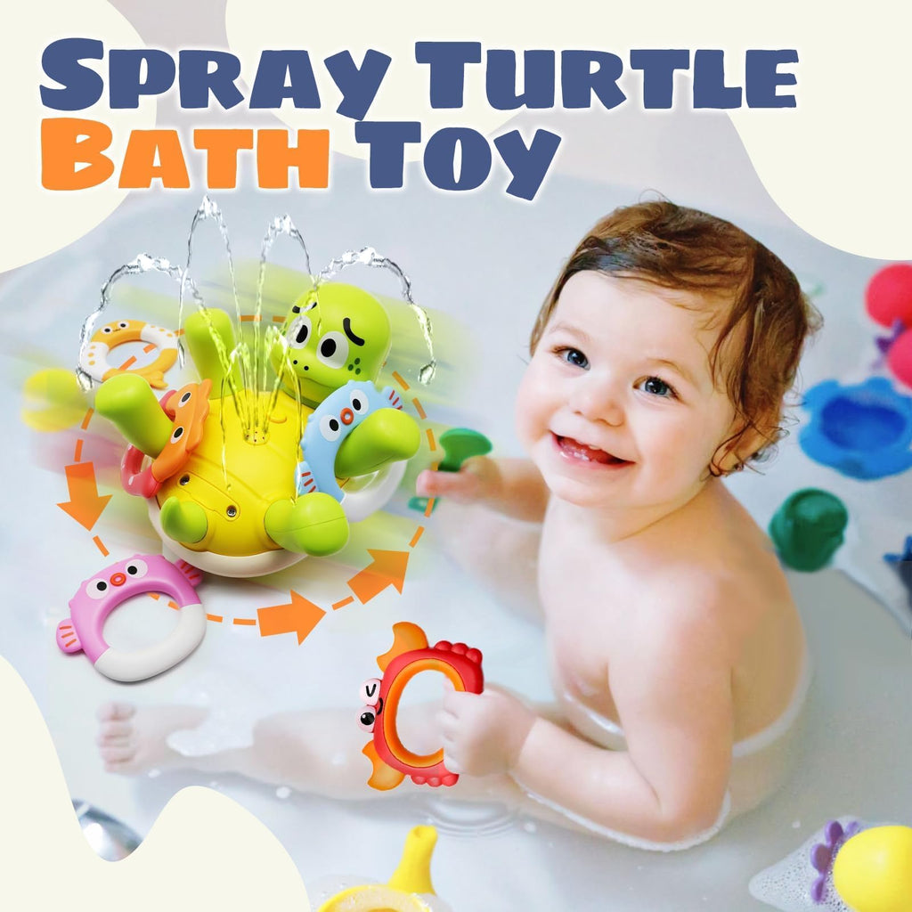 Sizobi Baby Bath Toys,Pool Water Bath Toy for Kids Ages 1-3,Water Table Toy