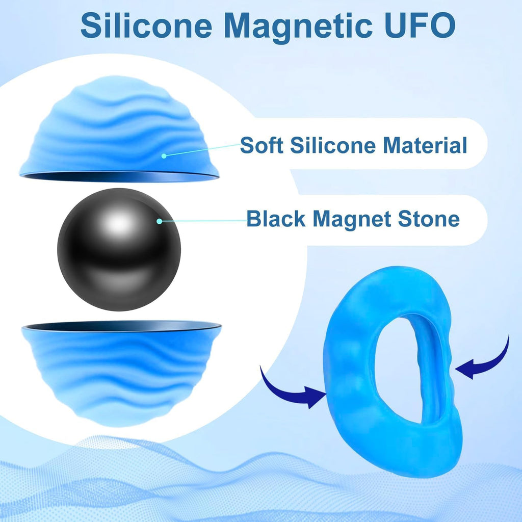 Sizobi Magnetic Fidget Balls Silicone Fidget Toys for Adults & Teens, 4PCS
