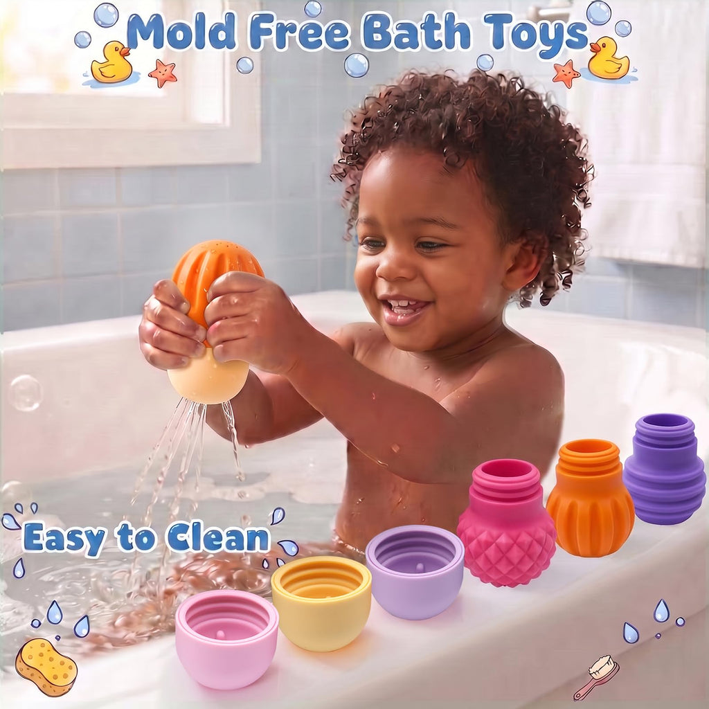 Sizobi Bath Toys for Kids Ages 1-3, Pool Water Toys Toddler Baby Bath Toys