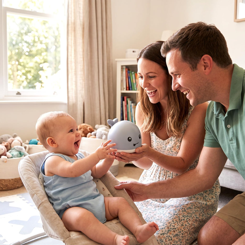 Sizobi Whale Bath Toy Sprinkler, Light up Baby Bath Toys for Kids Ages 1-3