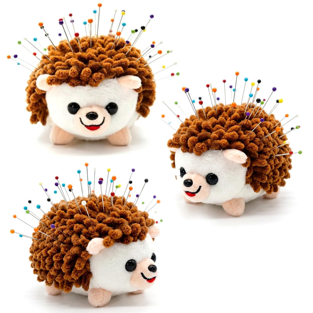 Sizobi Plush Hedgehog Pin Cushion for Sewing - Soft Sewing Needle Holder