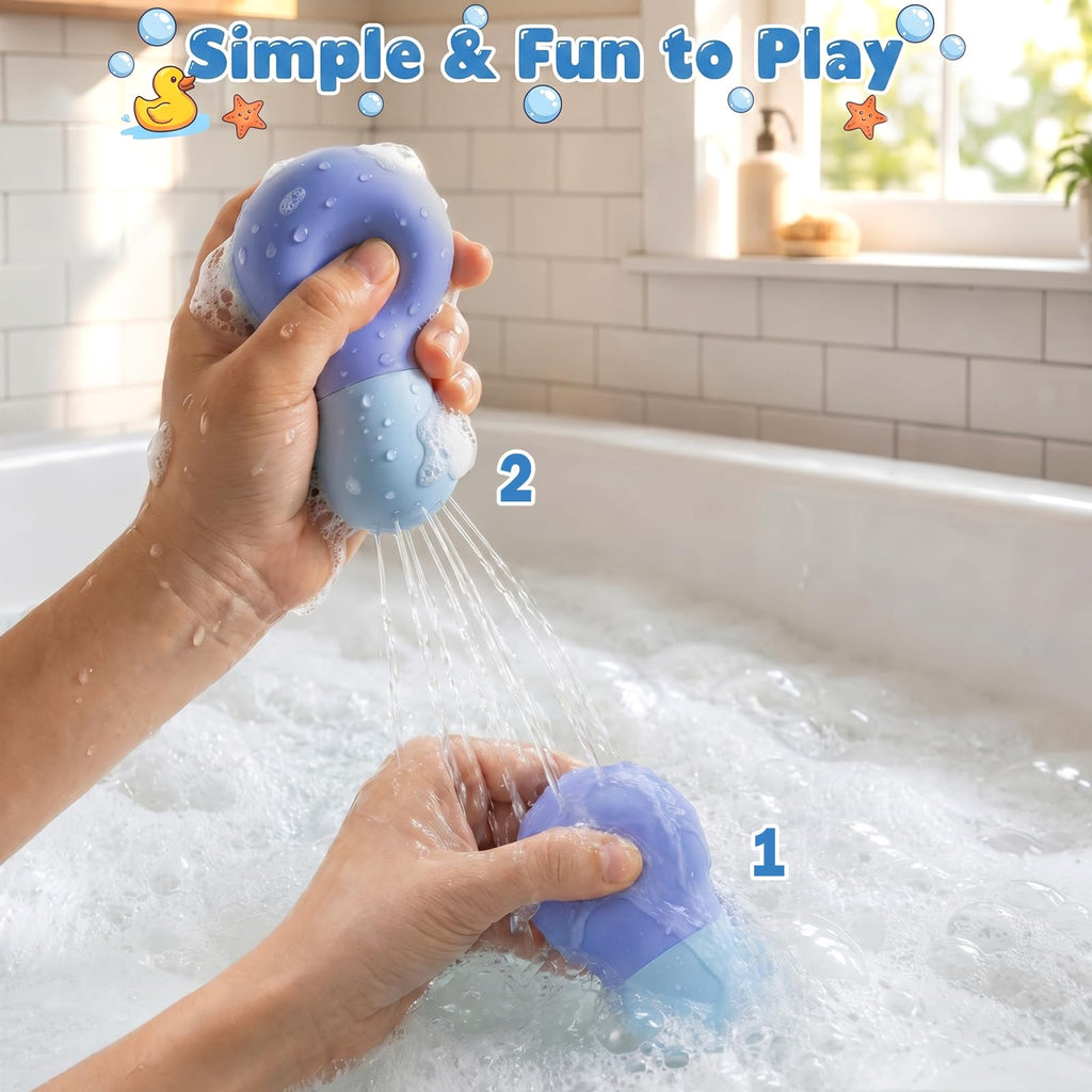 Sizobi Baby Bath Toys, Pool Water Toys Toddler Bath Toys for Kids Ages 1-3