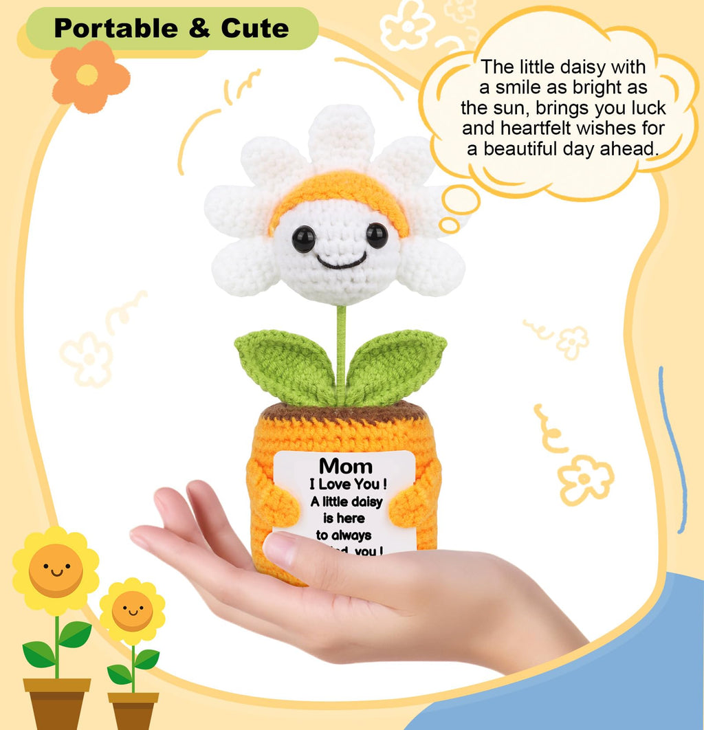 Sizobi Birthday Gifts for Mom from Daughter Son,Handmade Emotional Support