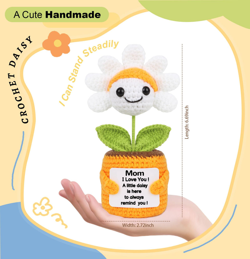 Sizobi Birthday Gifts for Mom from Daughter Son,Handmade Emotional Support