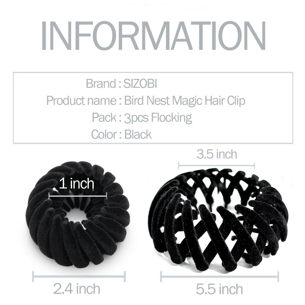Bird Nest Magic Hair Clip, Hair Accessories for Women，Hair Ties