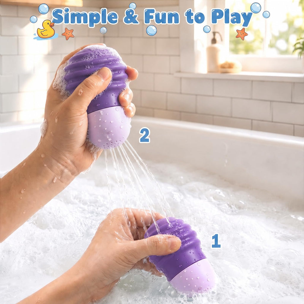 Sizobi Baby Bath Toys, Pool Water Toys Toddler Bath Toys for Kids Ages 1-3