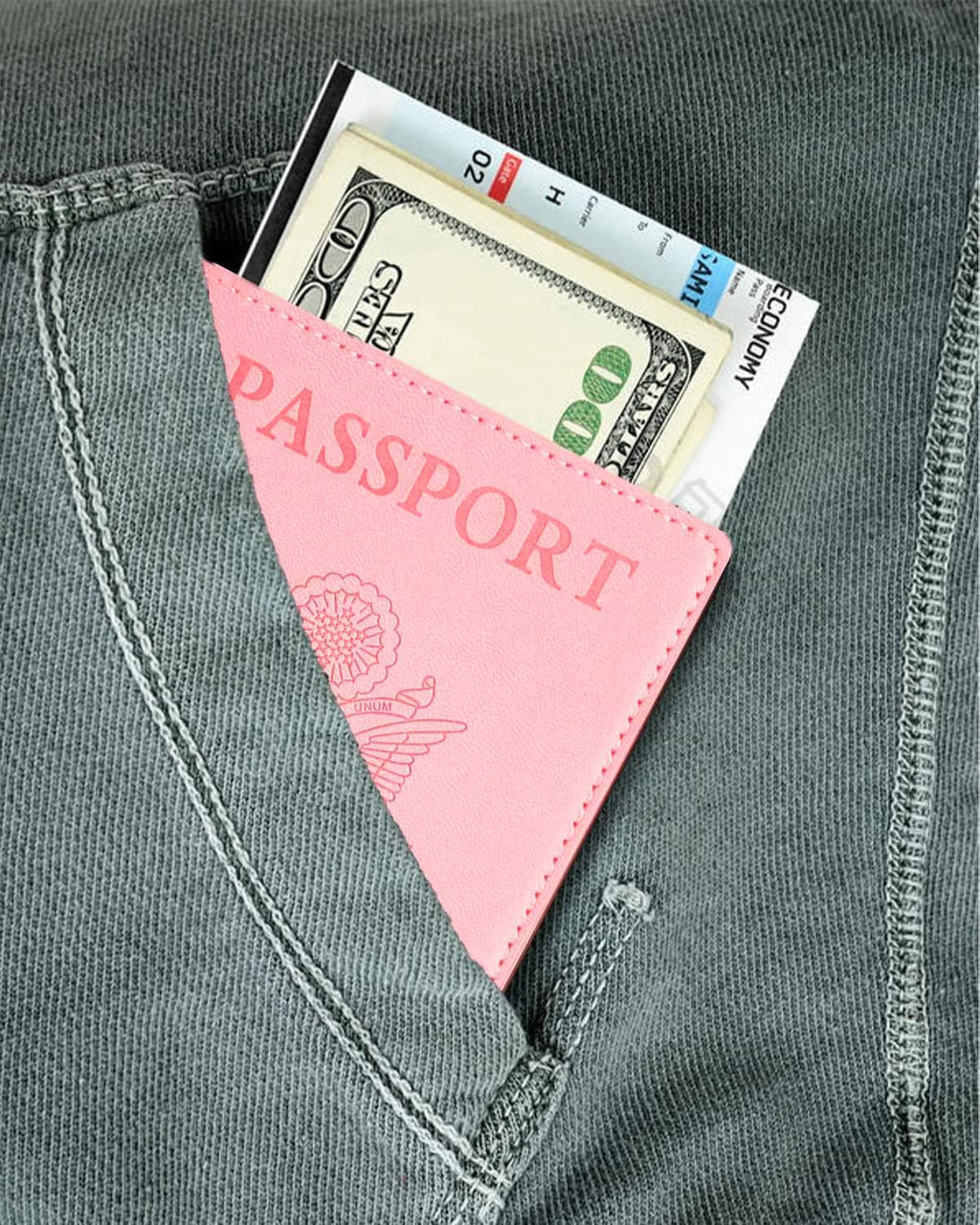 Sizobi Leather Passport Holder Covers, Passport Holder for Travel Women