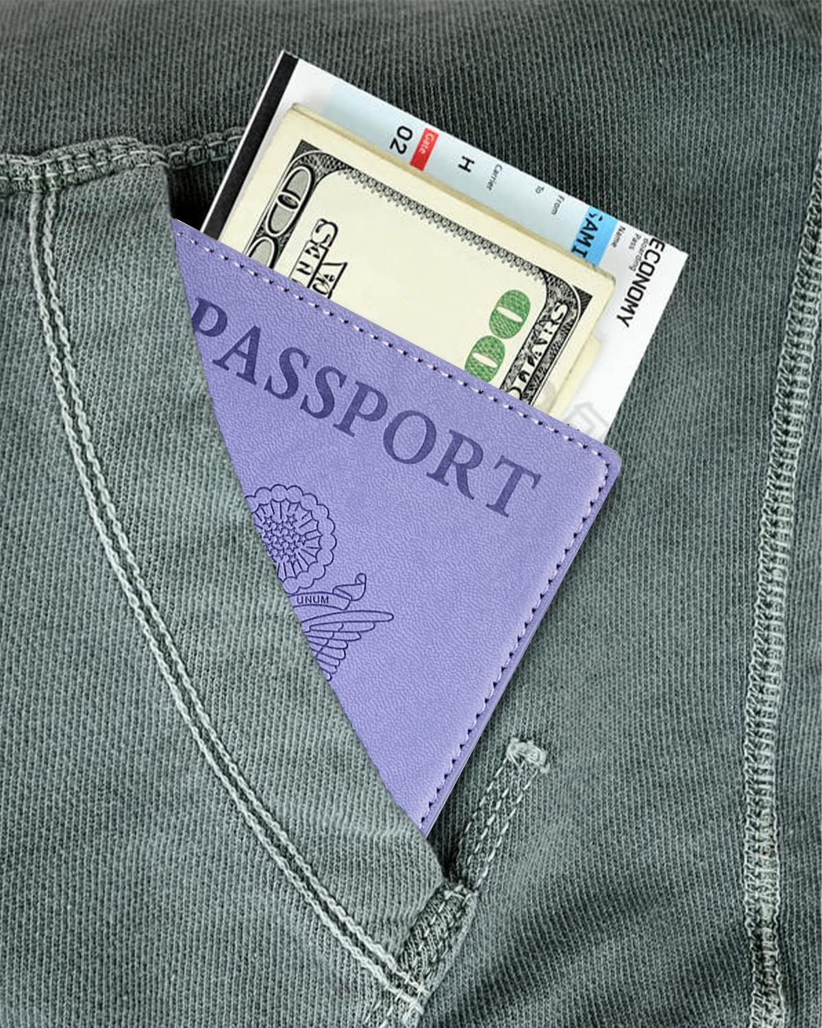 Sizobi Passport Holder for Travel Women, RFID Blocking Passport Covers Case