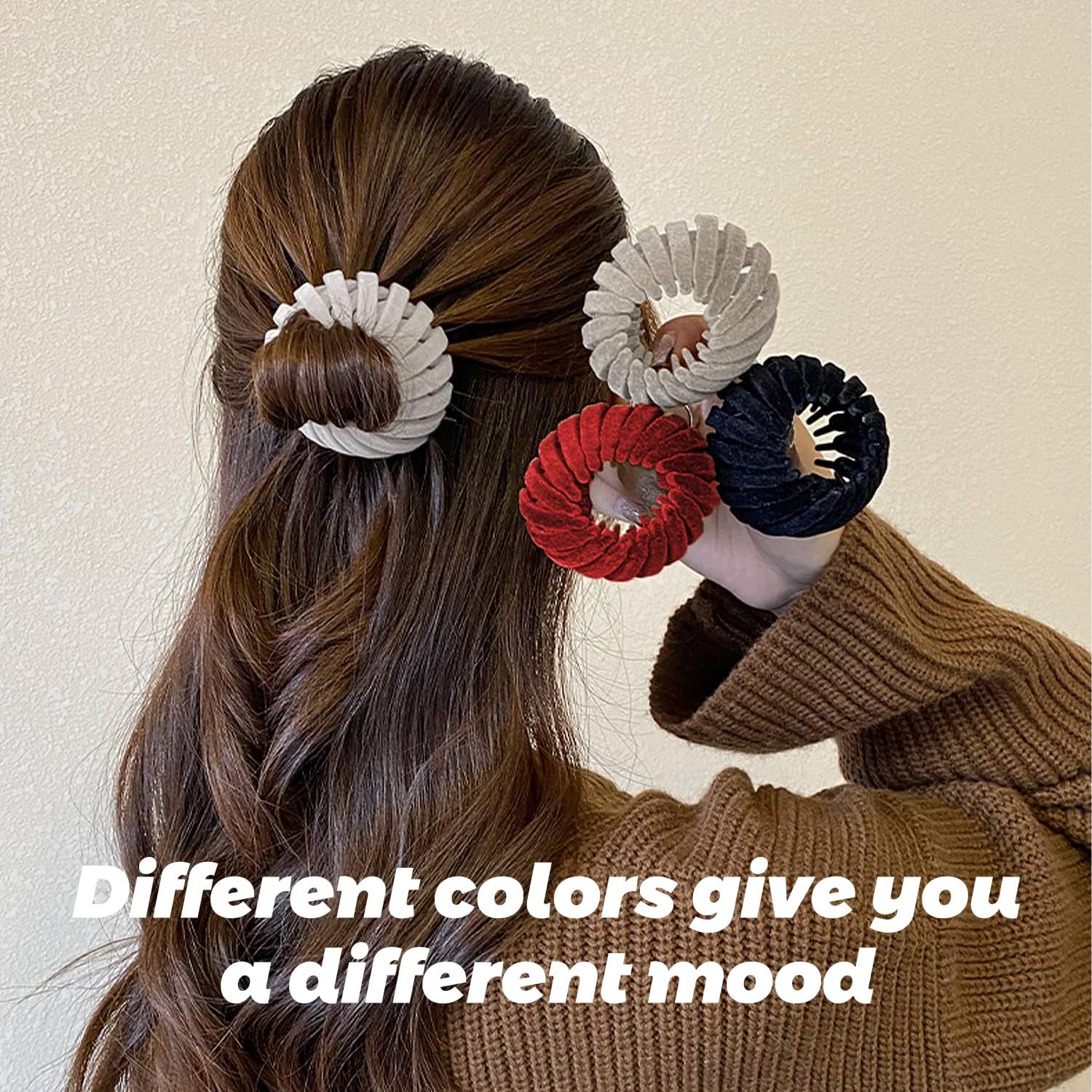 Sizobi Bird Nest Magic Hair Clip, Hair Accessories for Women，Hair Ties