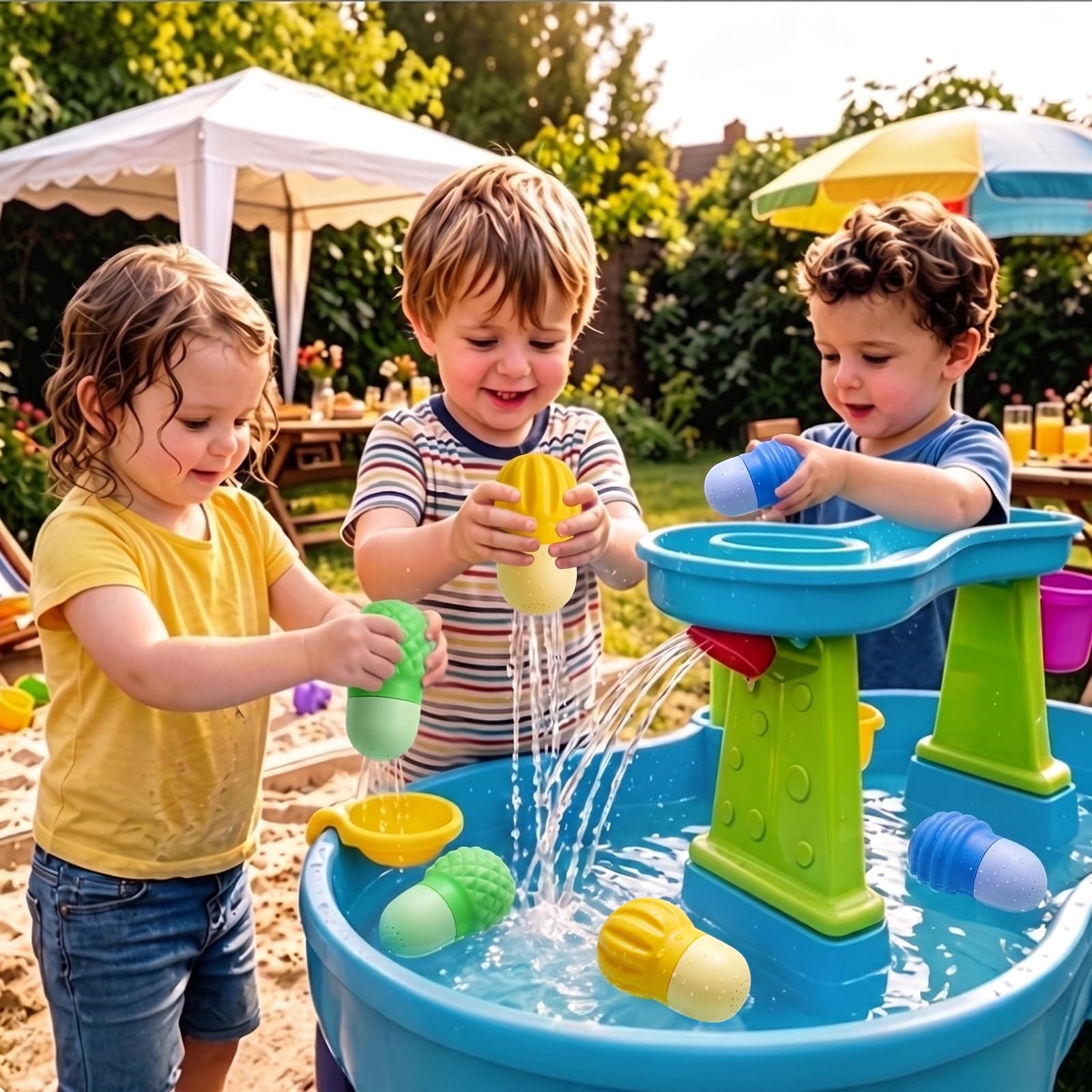 Sizobi Bath Toys for Kids Ages 1-3, Pool Water Toys Toddler Baby Bath Toys